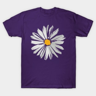 Daisy flower love minimal T-Shirt